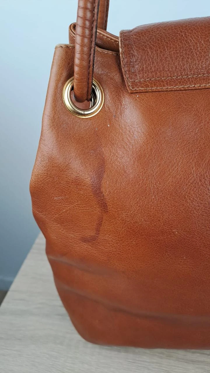 Emmer tas / Martal / Vintage / Camel / Dames / Nerfleder / SVB192 – photo 16